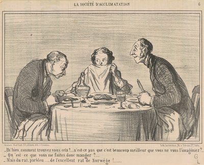 Ei! Bem, como você encontra isso? de Honoré Daumier