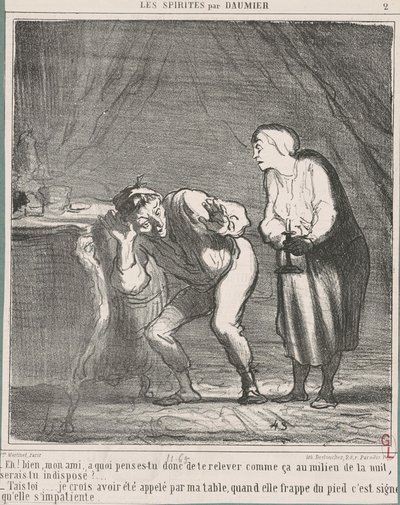 Ei! Bem... meu amigo, o que você está pensando? ... de Honoré Daumier