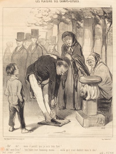 Eh!... Eh!... mais il parait que... de Honoré Daumier