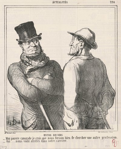 Entre memórias de Honoré Daumier