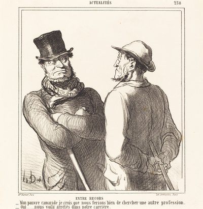 Entre memórias de Honoré Daumier