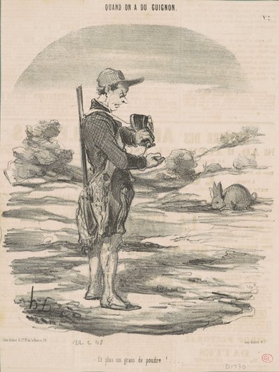 E nem um grão de pó! ... de Honoré Daumier