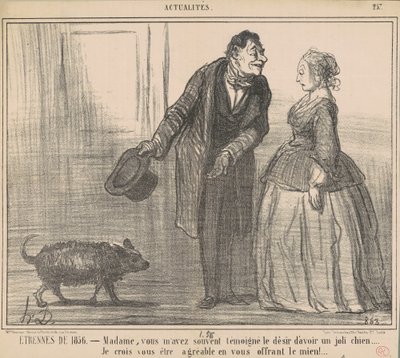 Presentes de 1856... de Honoré Daumier