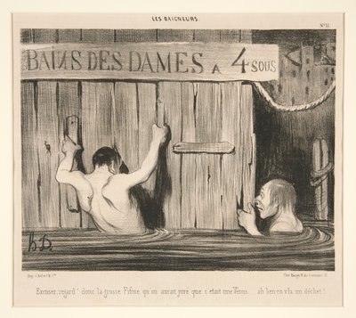 Desculpa; olhar de Honoré Daumier