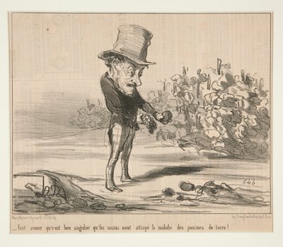 Deve admitir que de Honoré Daumier