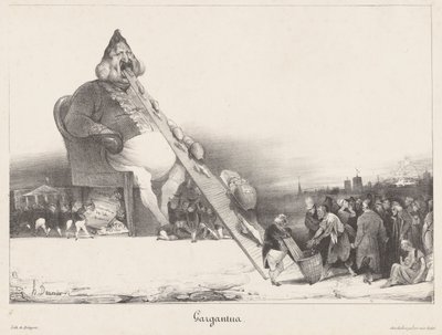 Gargantua de Honoré Daumier