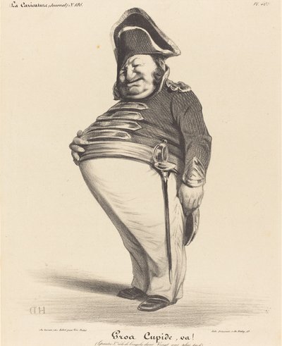 Grande Cupido, vá! de Honoré Daumier