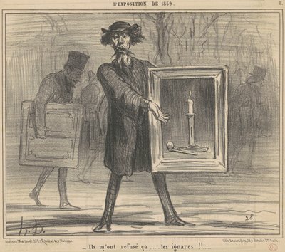 Eles me recusaram isso... de Honoré Daumier