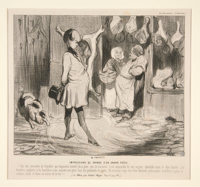 Impressões de viagem de de Honoré Daumier