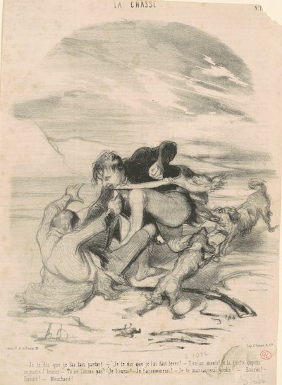 Eu te digo que eu fiz isso ir de Honoré Daumier