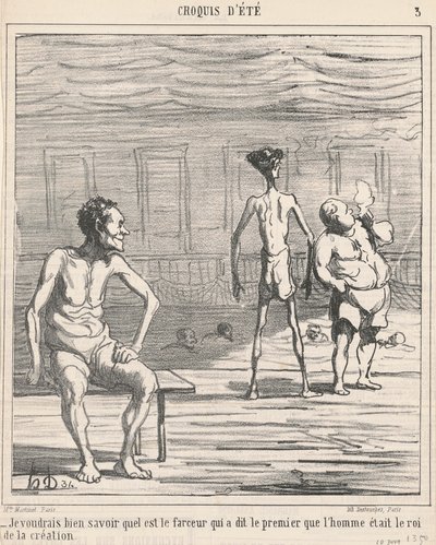 gostaria de saber o que é... de Honoré Daumier