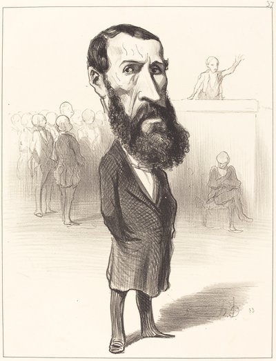 Jean Louis Greppo de Honoré Daumier