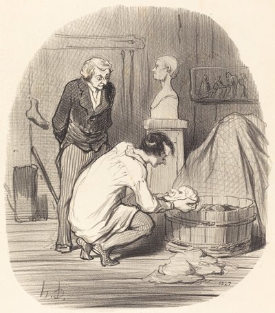 O Artista - É isso!... de Honoré Daumier