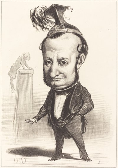 L. F. Raymond Wolowski de Honoré Daumier