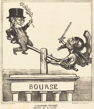 A virada política... de Honoré Daumier