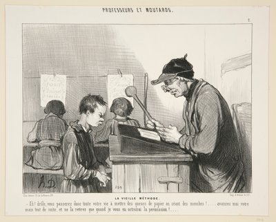 O Velho M de Honoré Daumier