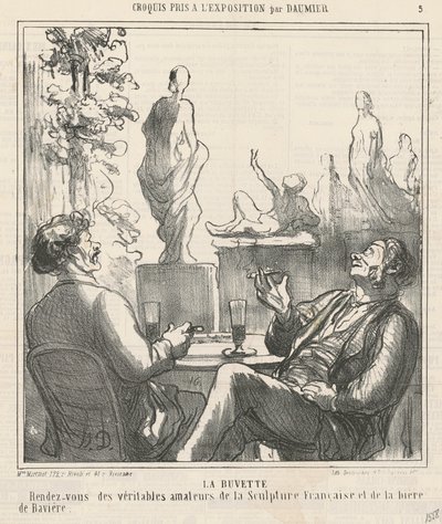 O bar de Honoré Daumier