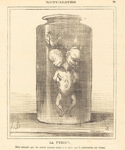 Fusão de Honoré Daumier