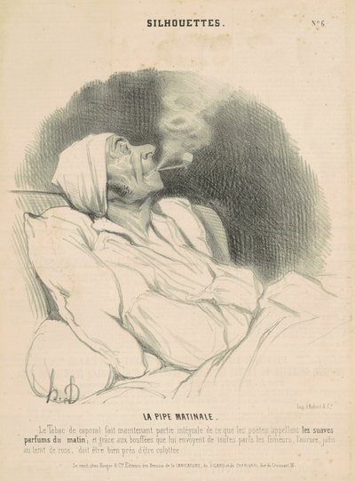 O boquete da manhã de Honoré Daumier