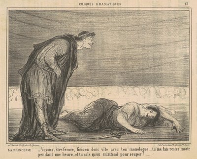Princesa de Honoré Daumier