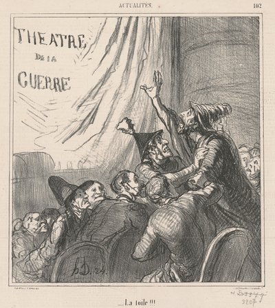 A teia!!! de Honoré Daumier