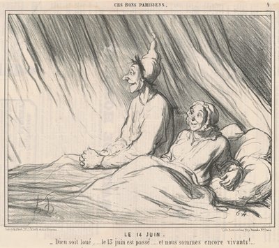 14 de junho de Honoré Daumier