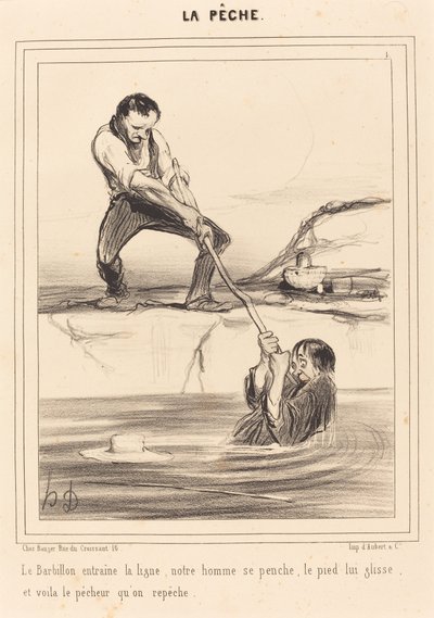 O Barbillon envolve... de Honoré Daumier