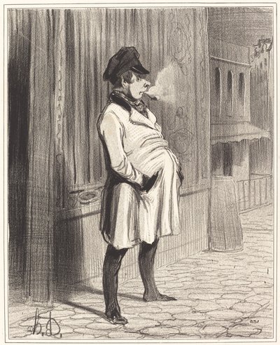 Le Claqueur de Honoré Daumier