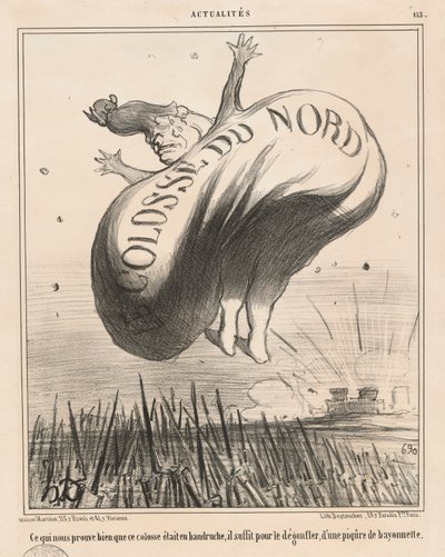 O Colosso do Norte (O que nos prova bem de Honoré Daumier