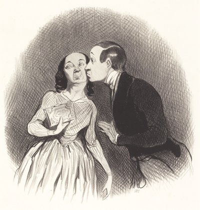 Dia de Ano Novo de Honoré Daumier