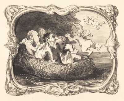 O ninho abandonado de Honoré Daumier