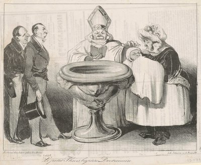 Le Petit Thiers, Doutrinário Batizado de Honoré Daumier