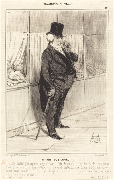 O Prefeito do Império de Honoré Daumier