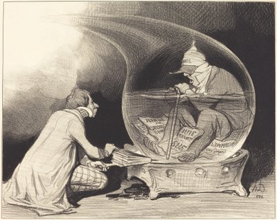 O rejuvenescimento da Constituição de Honoré Daumier
