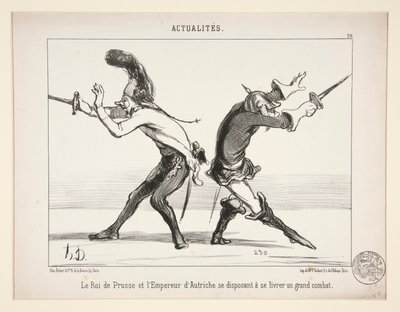O Rei da Prússia e o de Honoré Daumier