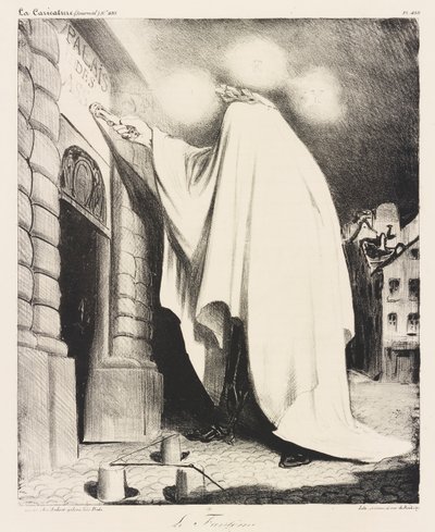 Le fant?me (O Fantasma) de Honoré Daumier