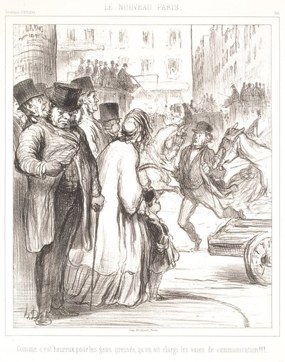 A nova parisiense de Honoré Daumier