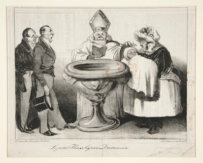 Os pequenos Thiers, baptizados? Doctrinaire (Jovens Ladrões de Honoré Daumier