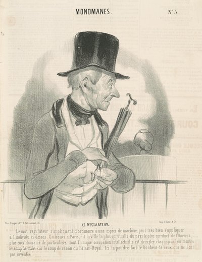 O regulador de Honoré Daumier
