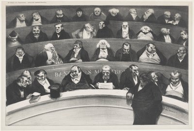 O Ventre Legislativo de Honoré Daumier