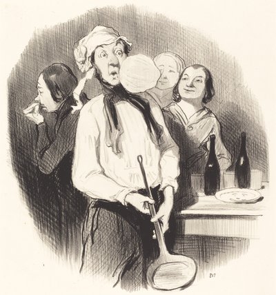 As panquecas de Honoré Daumier