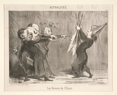 Os Horácios do de Honoré Daumier