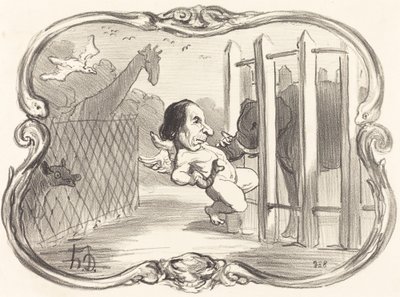 Les Malheurs du chimiste Dumas de Honoré Daumier
