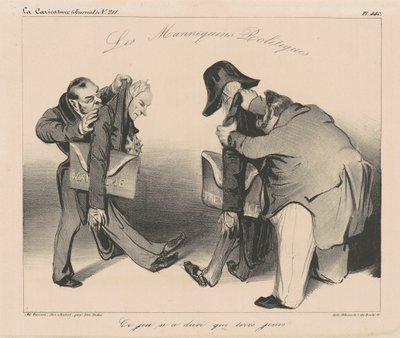 Modelos políticos de Honoré Daumier