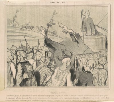 corrida de cavalo de Honoré Daumier
