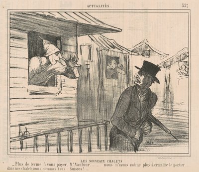 As novas cabines de Honoré Daumier