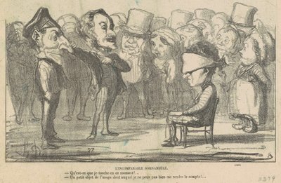O sonâmbulo incomparável de Honoré Daumier