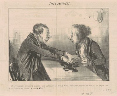 Sr. Frémouillot, eu o levo até lá, você sabe... de Honoré Daumier