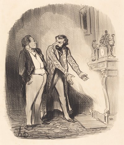 Mas Sr. Proprietário, veja... de Honoré Daumier