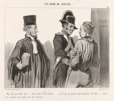Minha querida, o que você quer... de Honoré Daumier